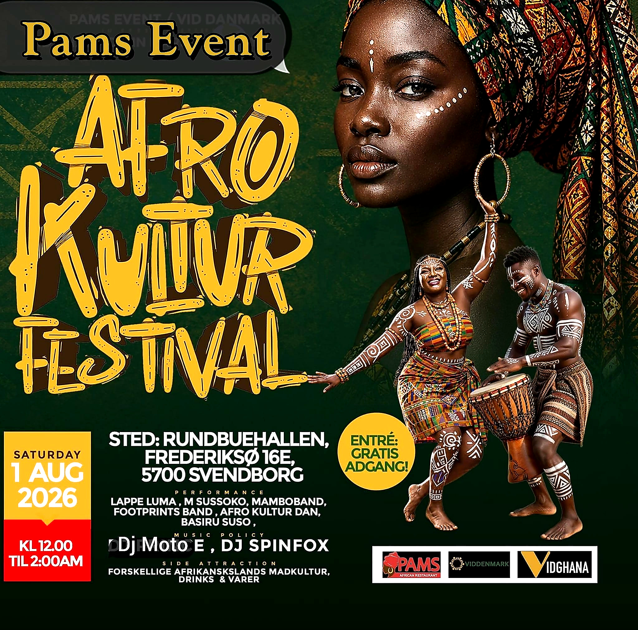 Afro Culture event poster 9